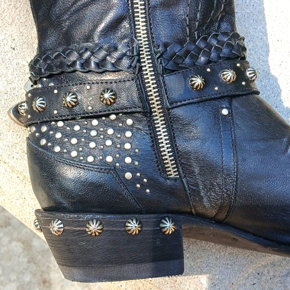 Old Gringo Tall Boot With Belts EUC size 9 - Picture 13 of 16